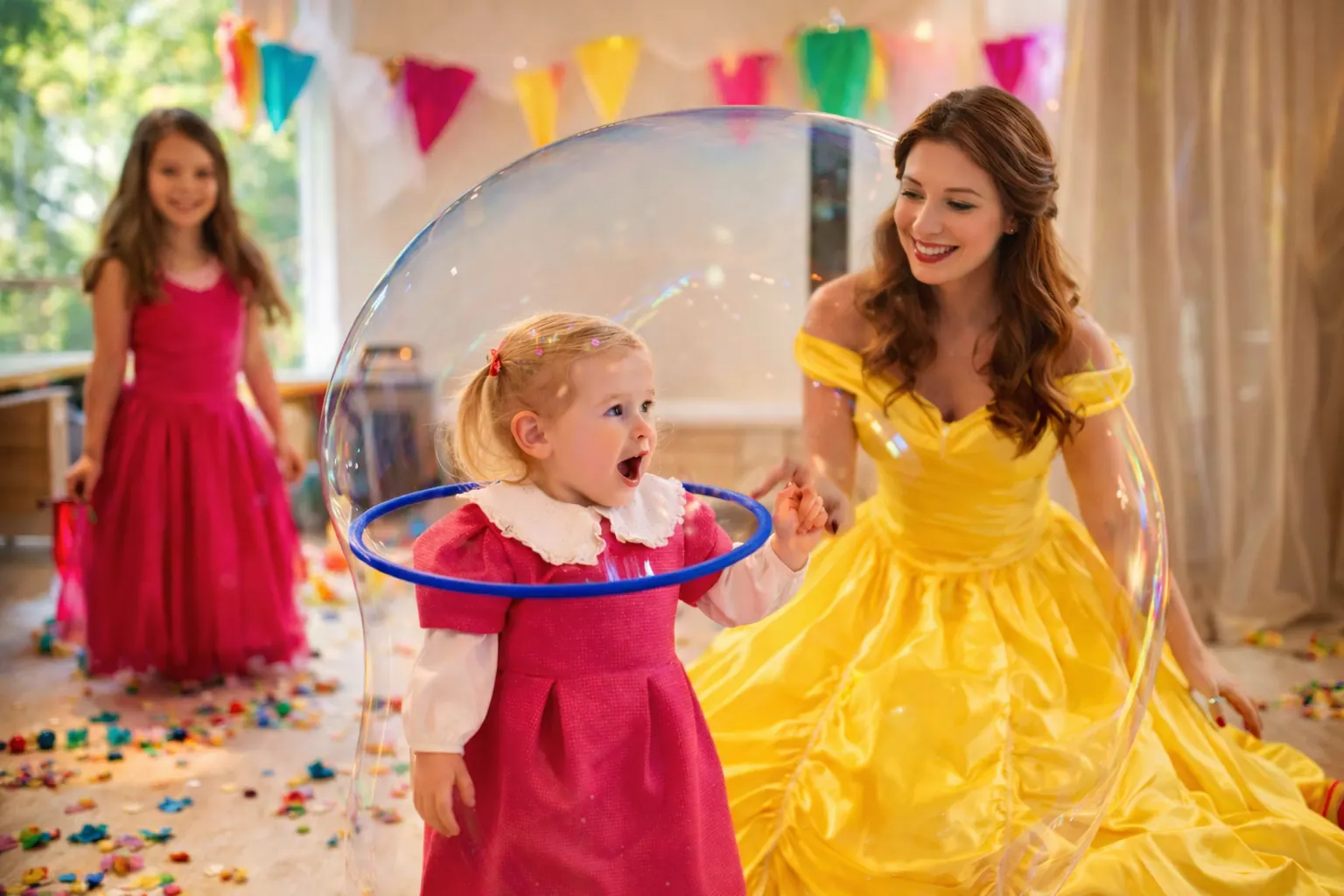 Animación infantil con actividades creativas y juegos