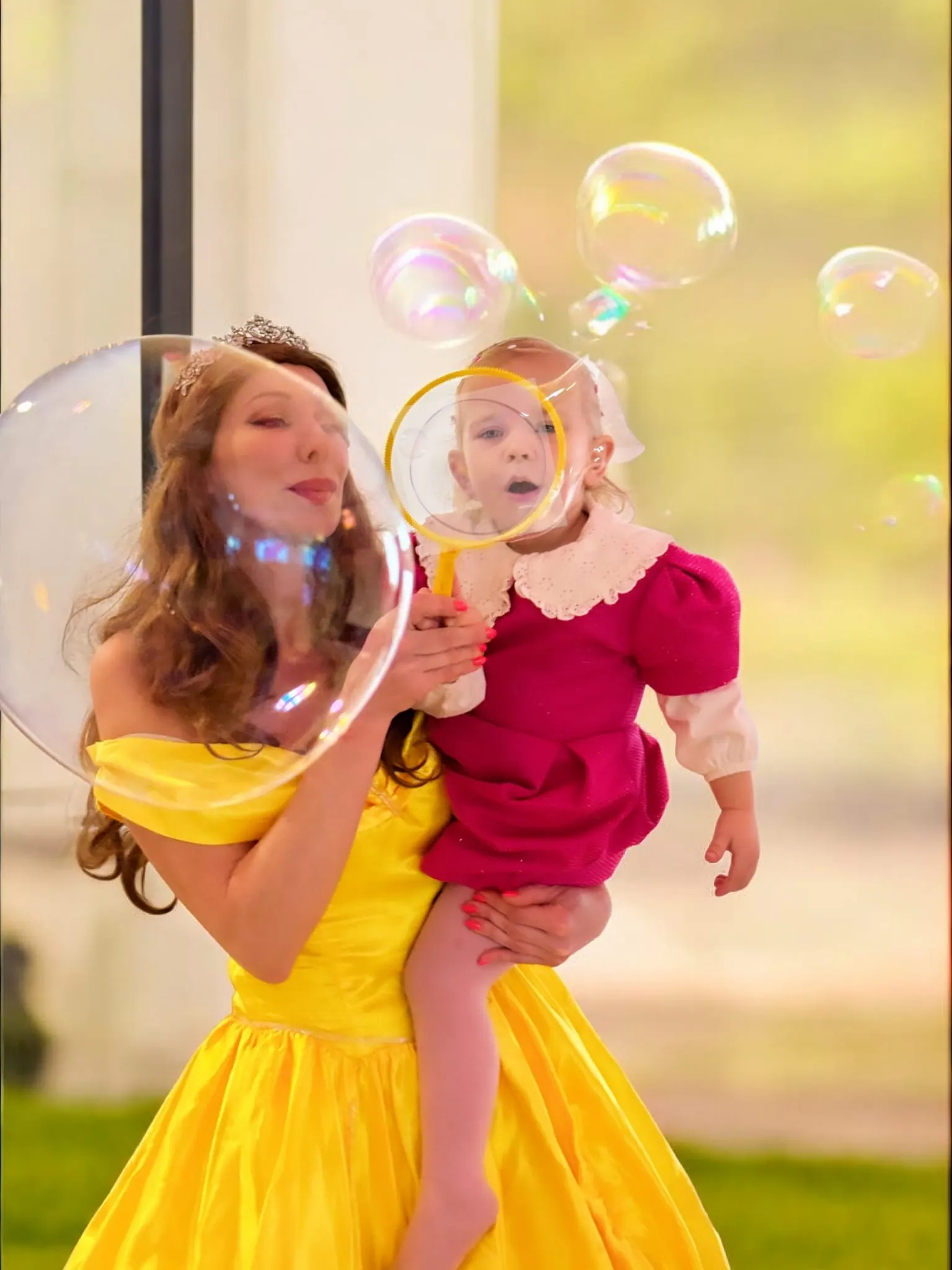 Mini disco infantil con animadores y baile