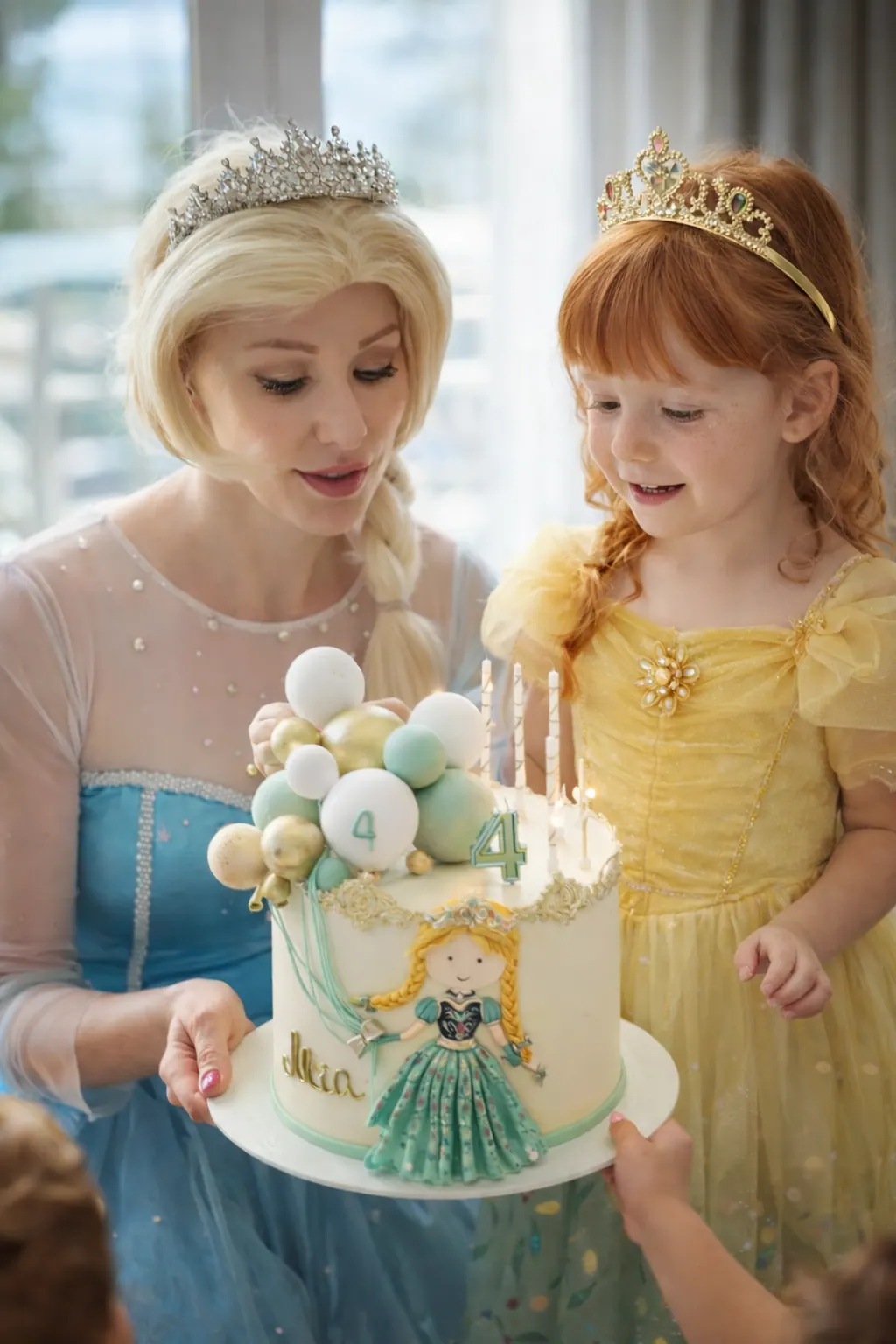 Animación infantil en un cumpleaños en casa
